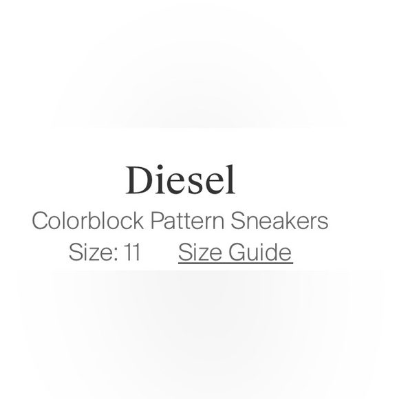 Like New Diesel High Top Sneakers - Picture 5 of 5